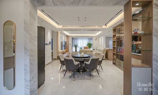 160㎡四居，靈活改動空間布局，工作與生活完美結合，真的舒適